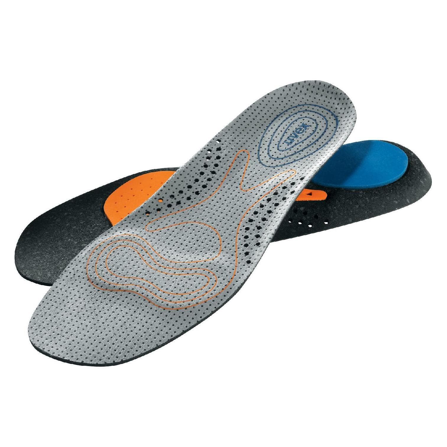 Uvex Accessoires binnenzool, Zolen, Oranje, Grijs