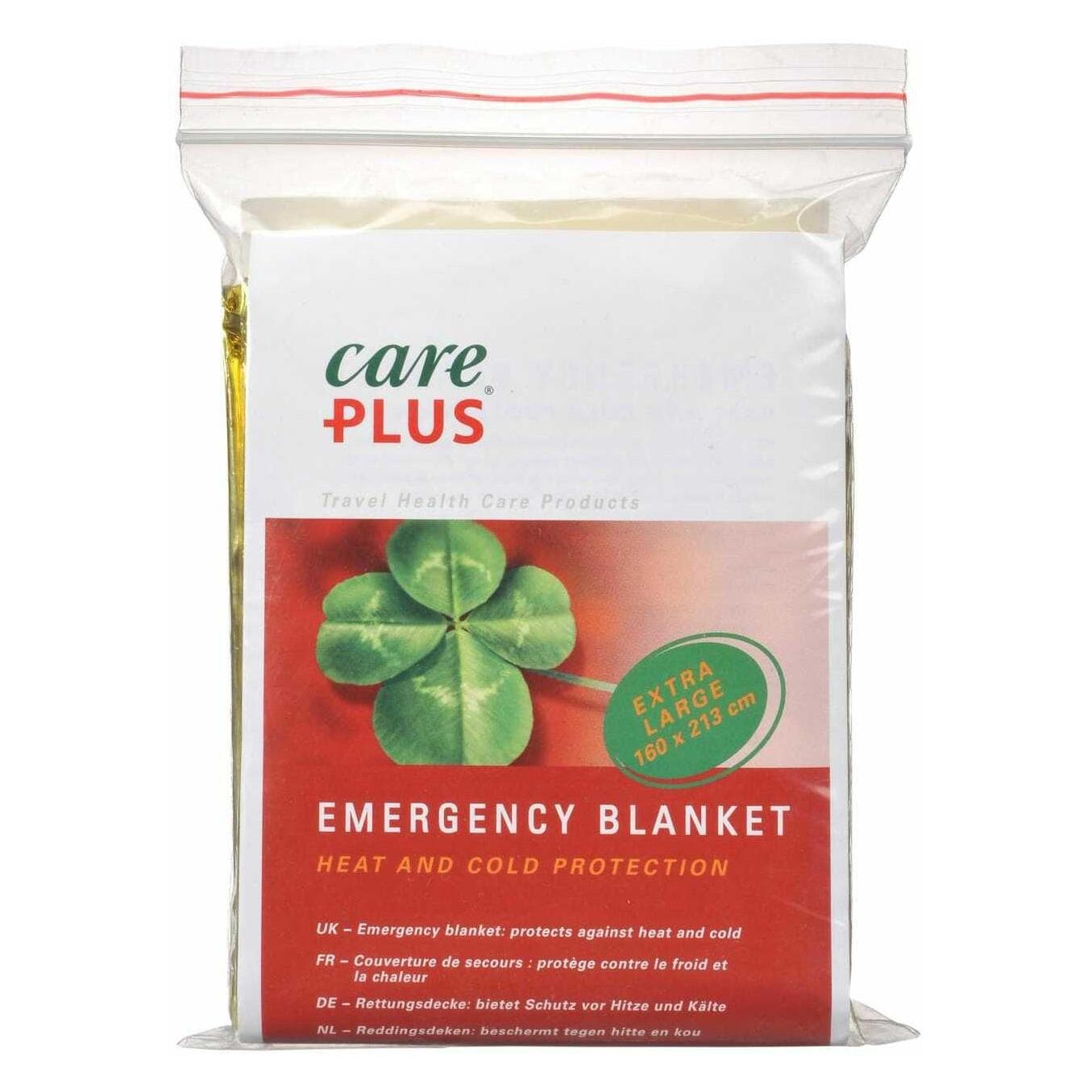 Care Plus, EHBO-doos, Reddingsdeken (Eerste Hulp Kit Accessoires)