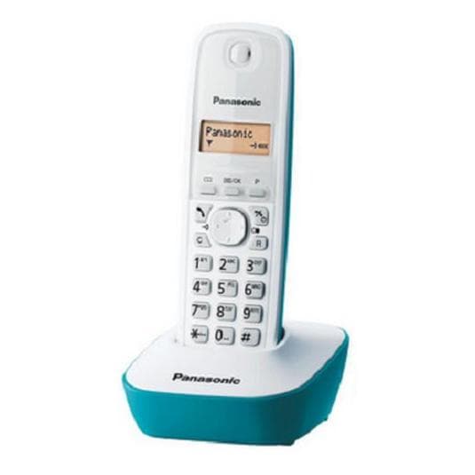 Panasonic KX-TG1611FXC draadloze telefoon, Telefoon, Blauw, Wit