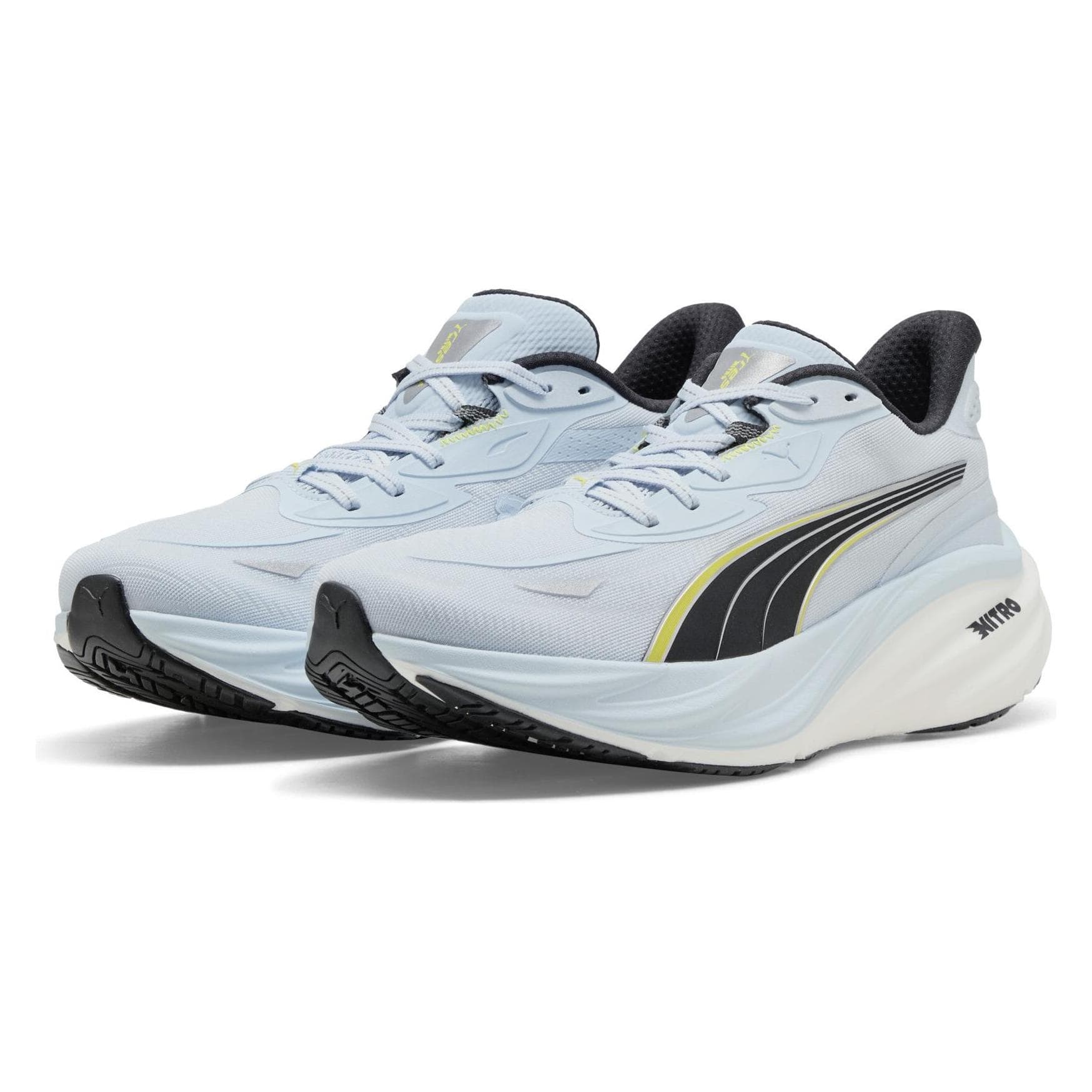 Puma, Mannen, Hardloopschoenen, Result NITRO (49.5), Turkoois, Grijs