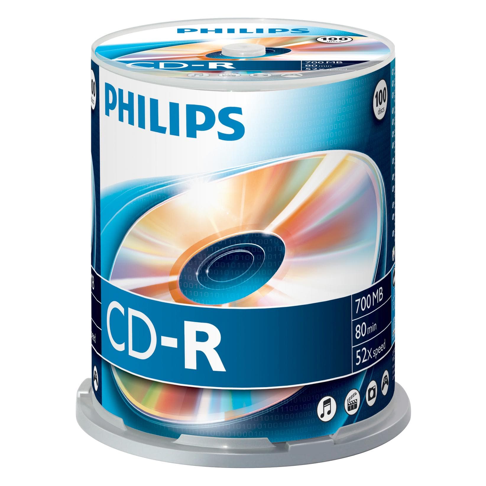 Philips CR7D5NB00/00 (100x), Optische gegevensdrager