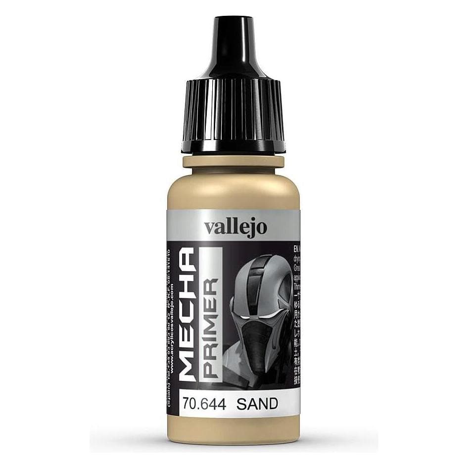 Vallejo, Kleuren + verf voor doe-het-zelvers, Mecha Kleur - Grondverf Zand (70.644 - 73.644 - 74.644) (17 ml)