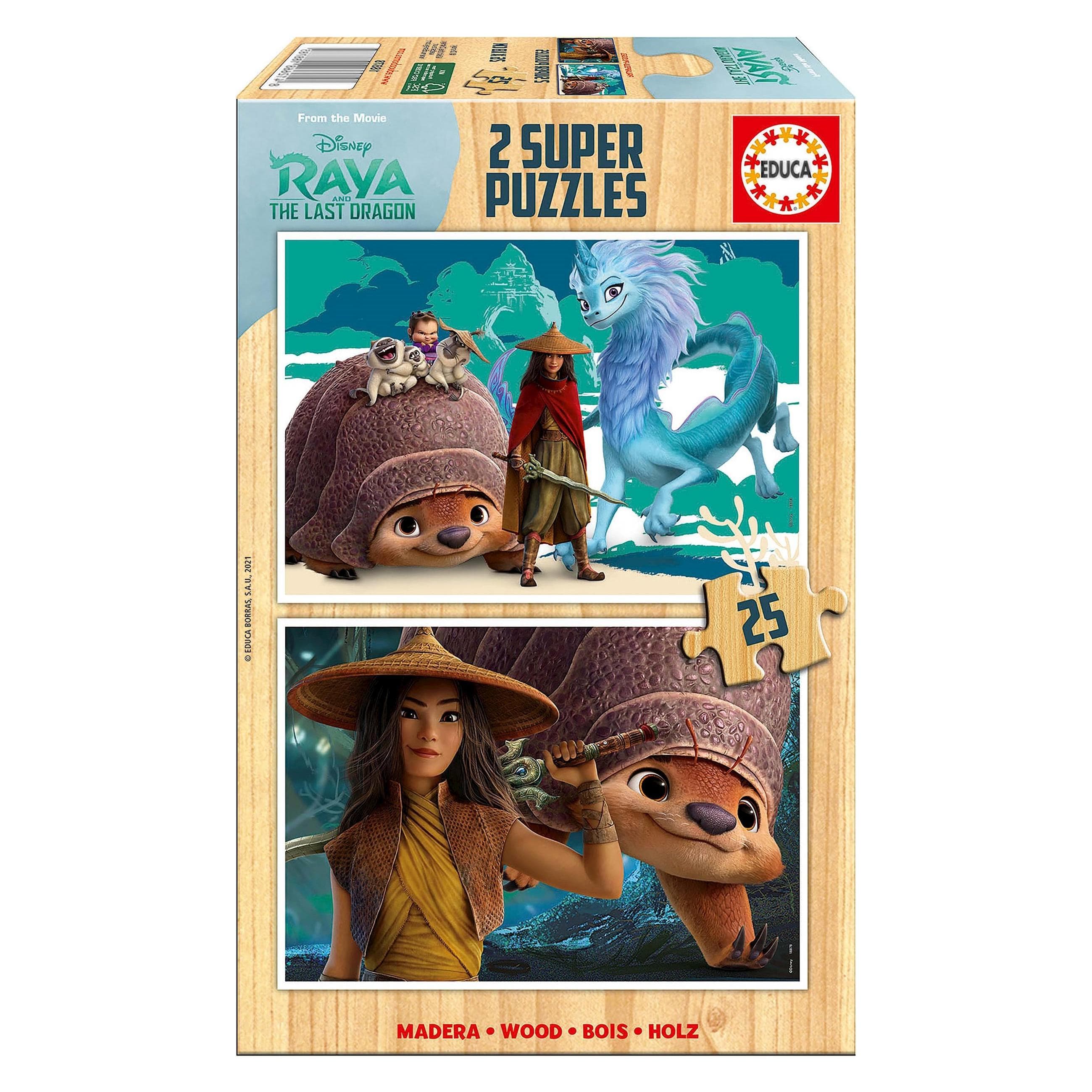 Educa Raya en Draak Houten Puzzel (25 onderdelen)