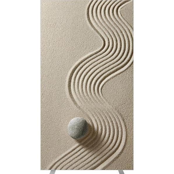 Paperflow, Scheidingswand, Kamerscherm met motief ZAND (94 x 174 cm)