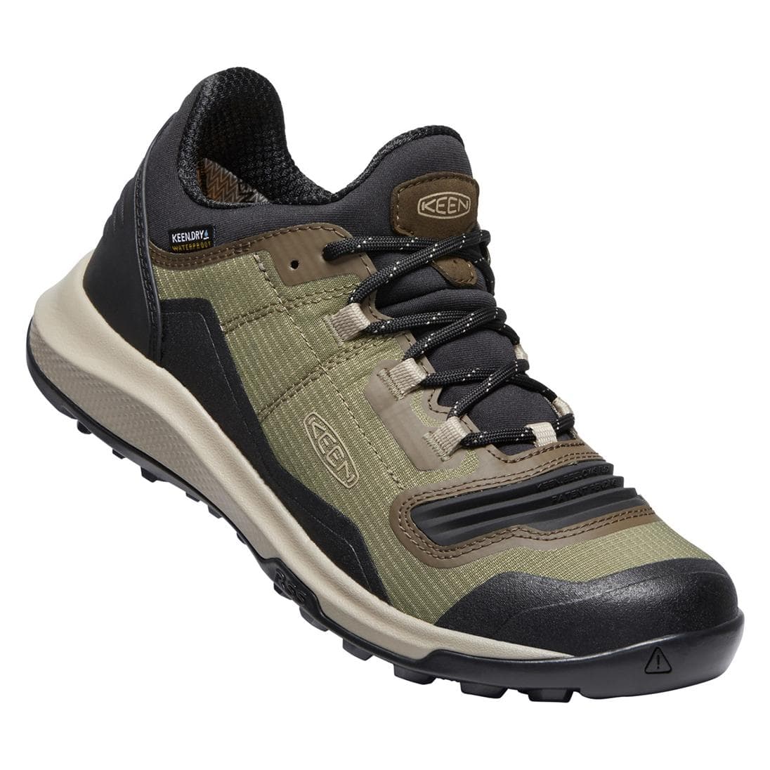 Keen, Vrouwen, Wandelschoenen, W Tempo Flex WP (37.5), Groen
