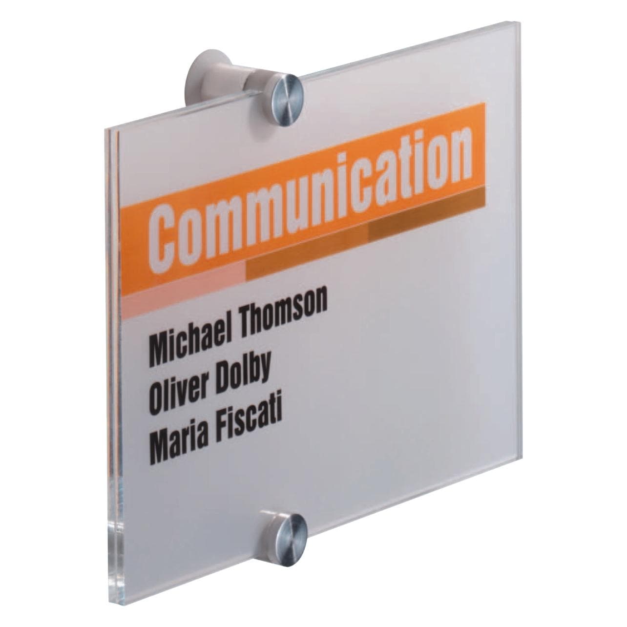 Durable, Informatiebord, Deurbordje CRYSTAL SIGN