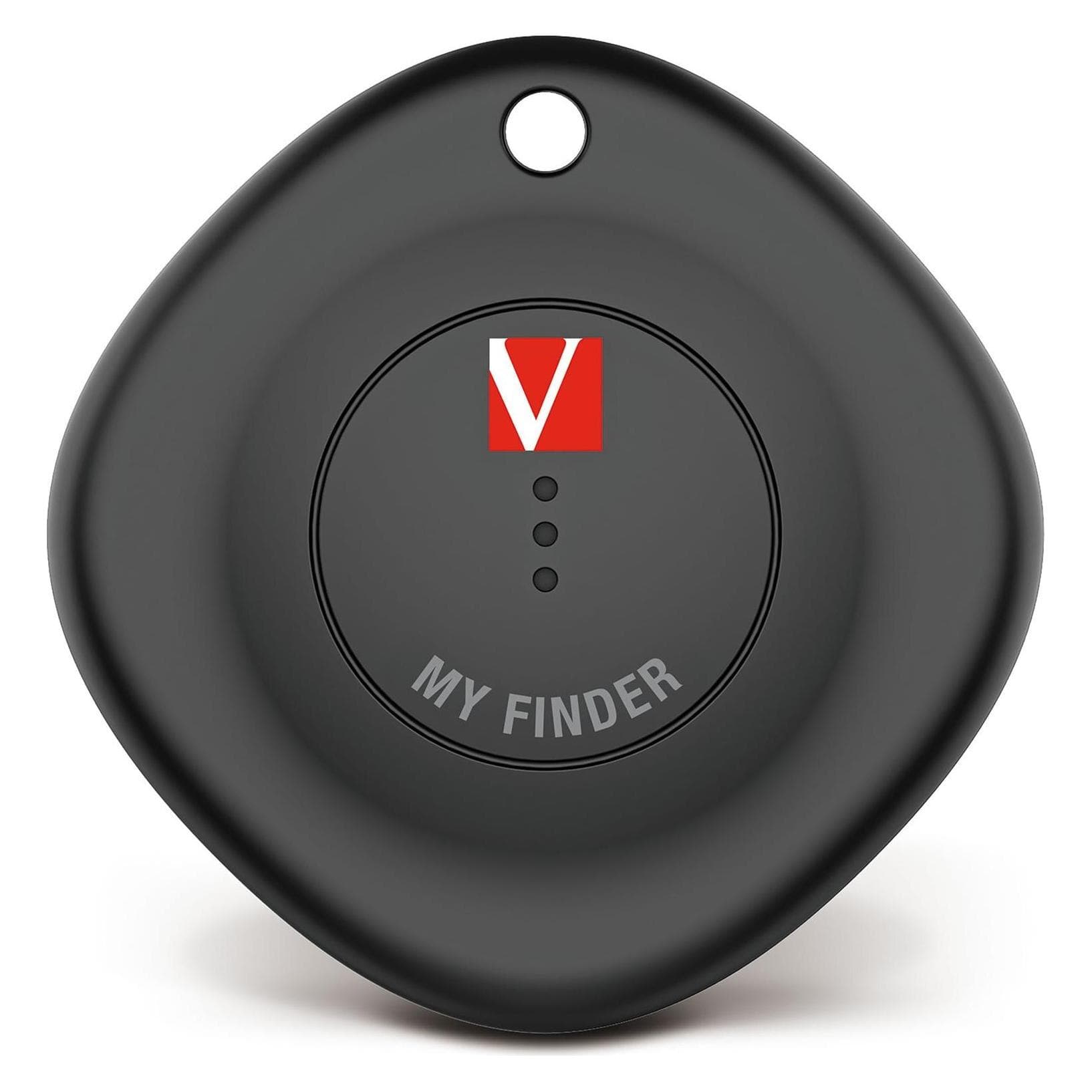 Verbatim 1x3 My Finder Bluetooth schwarz weiss purple MYF-03 32132 (Apple Zoek mijn), Tracker, Wit, Zwart, Paars