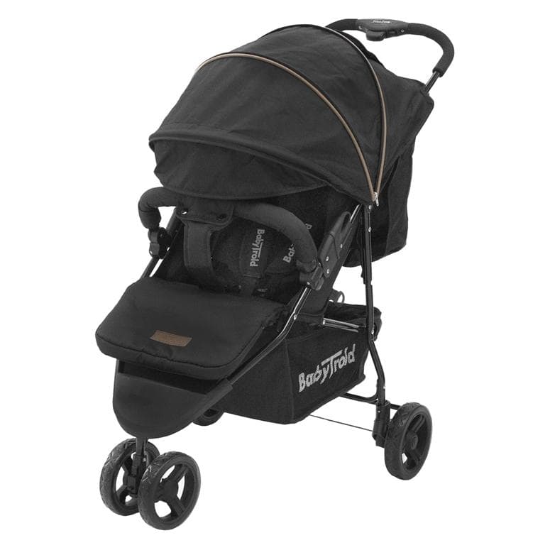 Babytrold, Kinderwagen, Easy Go Kinderwagens - Zwart