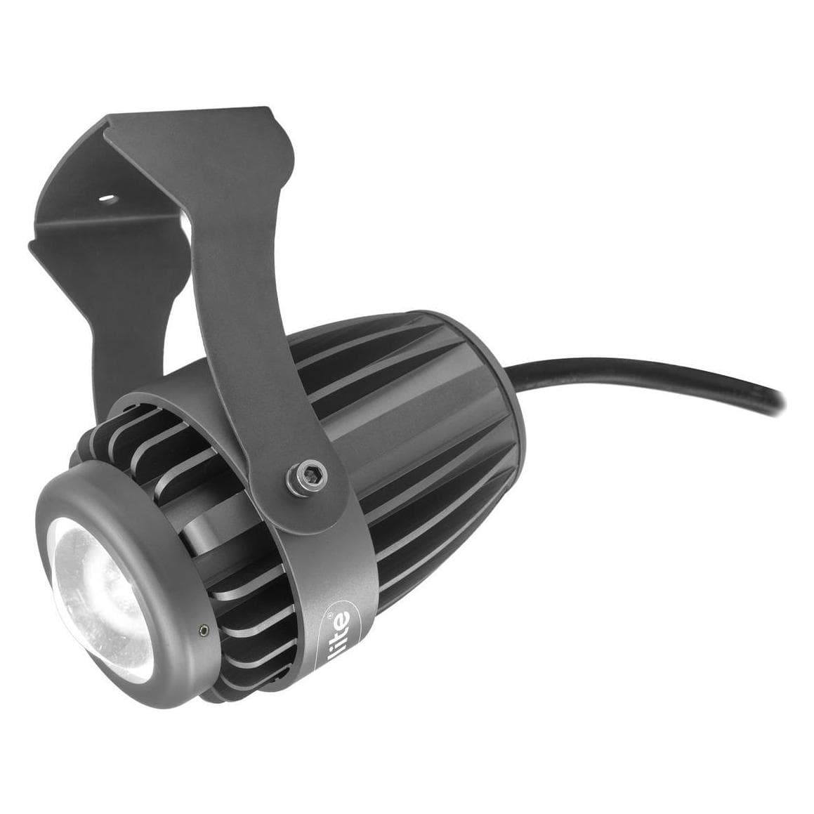 Eurolite LED IP PST-10W amber Pinspot (10 W, LED), Koplampen, Zwart