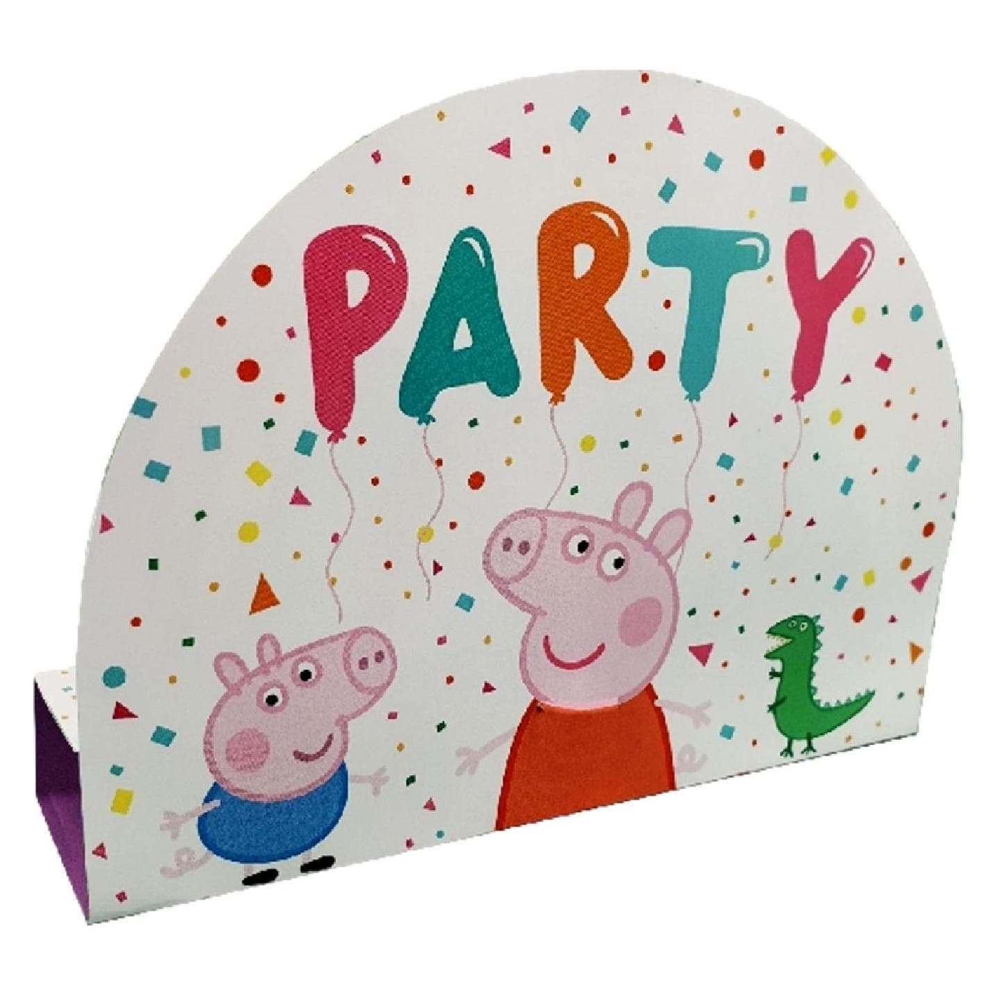 Amscan, Wenskaart, 8 Peppa Pig uitnodigingssets (8 Pcs.)