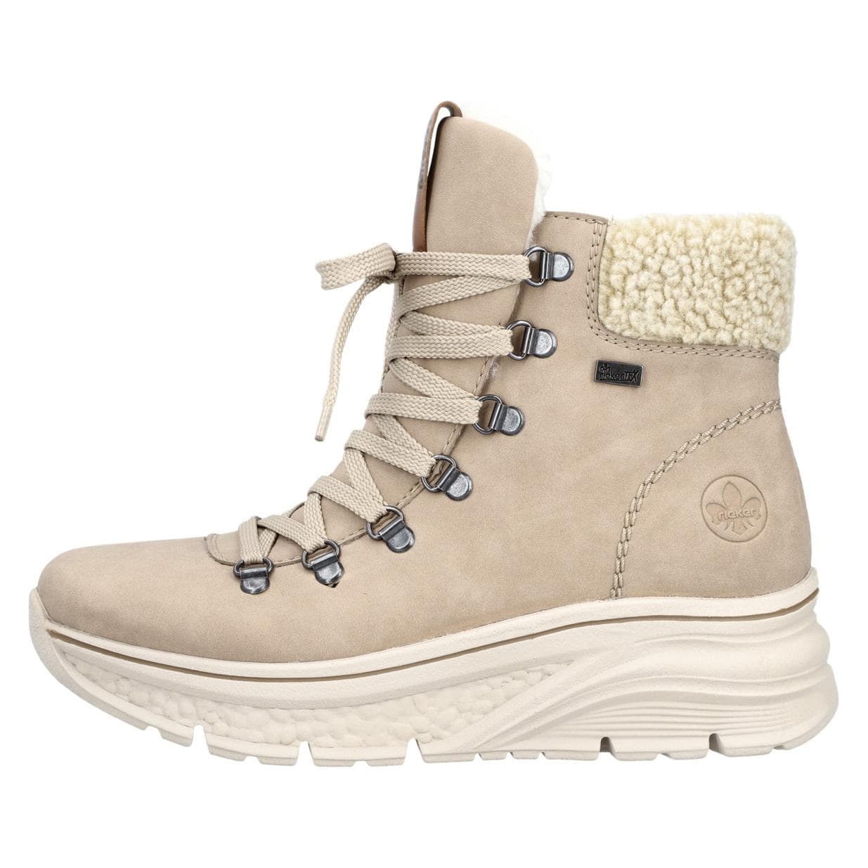 Rieker, Vrouwen, Laarzen, 48034 - 53015, Beige, (38)