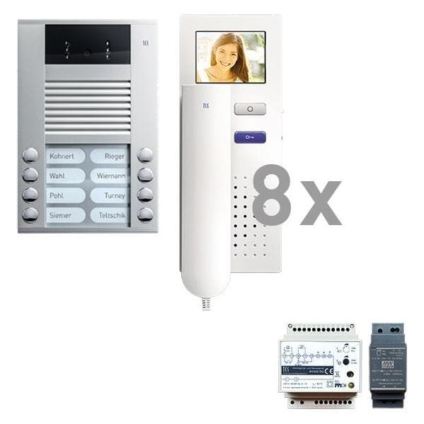 TCS, Bel + deurintercom, Video intercoms.