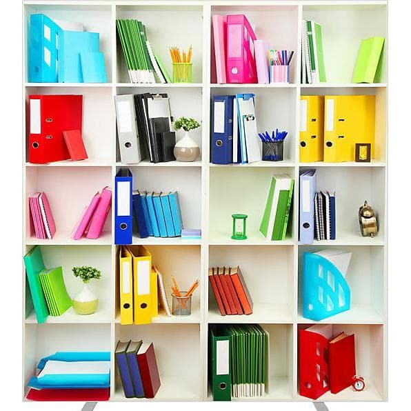 Paperflow, Scheidingswand, Scheidingswand LIBRARY (160 x 174 cm)