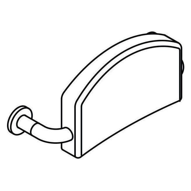 Hewi, Spiegels, Rugsteun SERIE 801 BS 150 mm diep, wandmontage lichtgrijs (78 x 32 cm)