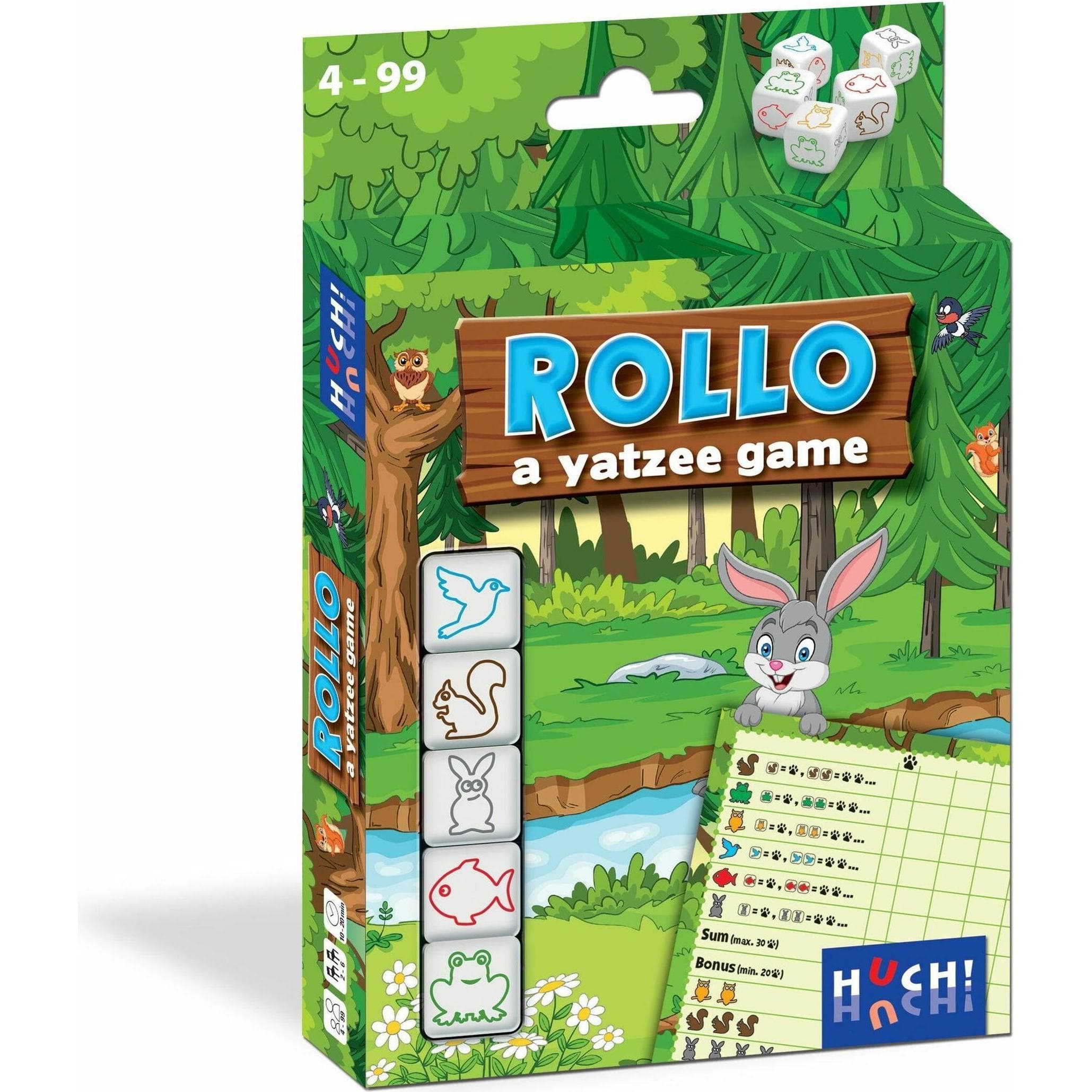 Huch Rolgordijn (Duits, Engels, Frans, Nederlands, 2 - 6 Spelers)