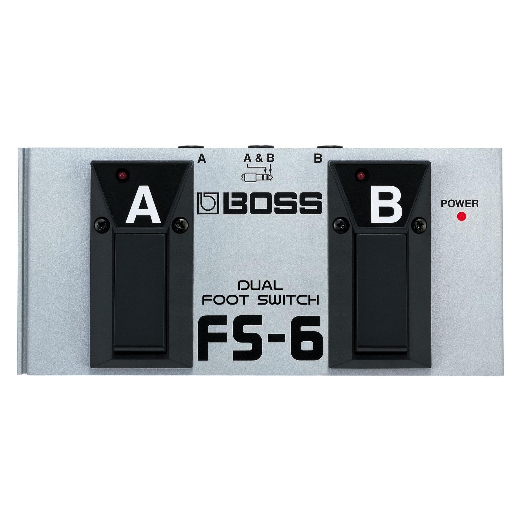 BOSS (Electronics) Voetpedaal FS-6 (Gitaar), Effectpedaal, Zilver, Grijs, Zwart