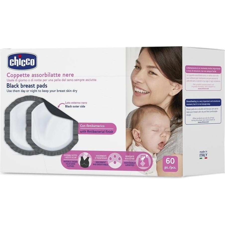 Chicco, Kraamverbanden, Borstkompressen Verpleegkompressen antibacterieel 60 stuks (60x)