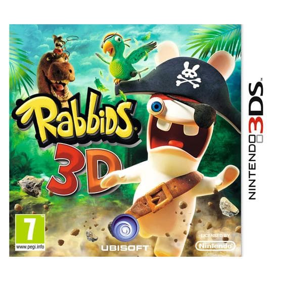 EA Games, Ubisoft Rabbids 3D - 3DS Nintendo 3DS