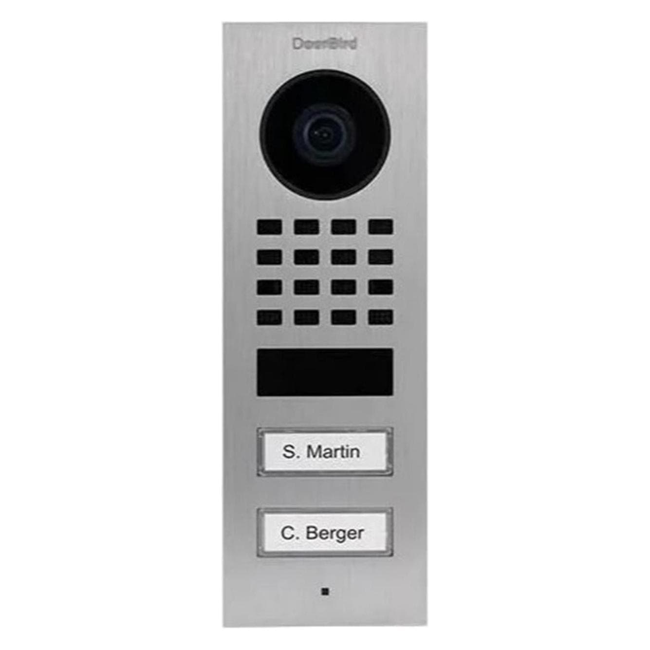 Doorbird, Bel + deurintercom, D1102V (Ethernet, WiFi)