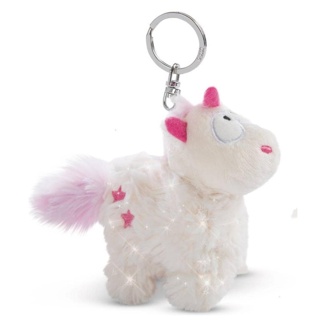 NICI, Unisex, Sleutelhanger, Sleutelhanger Theodor, Wit