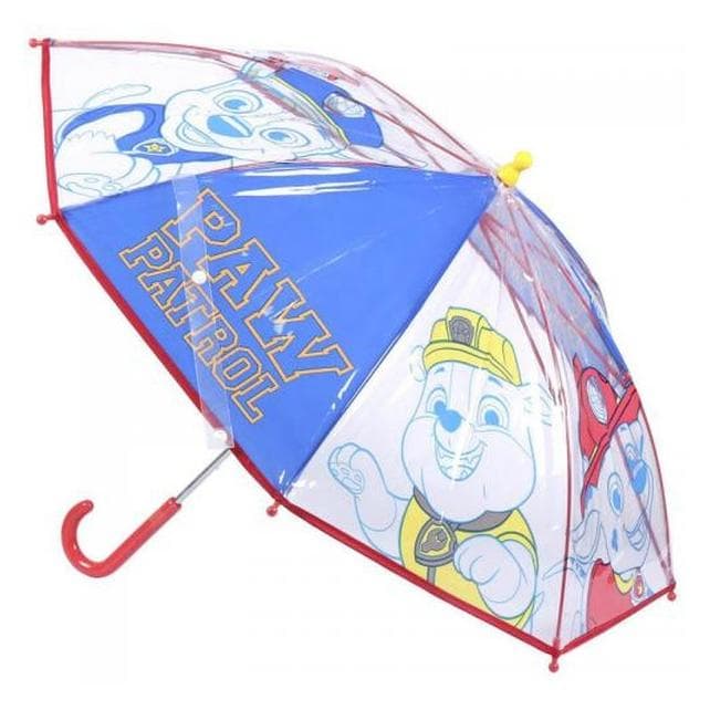Paw Patrol, Meisjes, Paraplu, Paraplu Poe manueel, 42 cm, blauw, Blauw