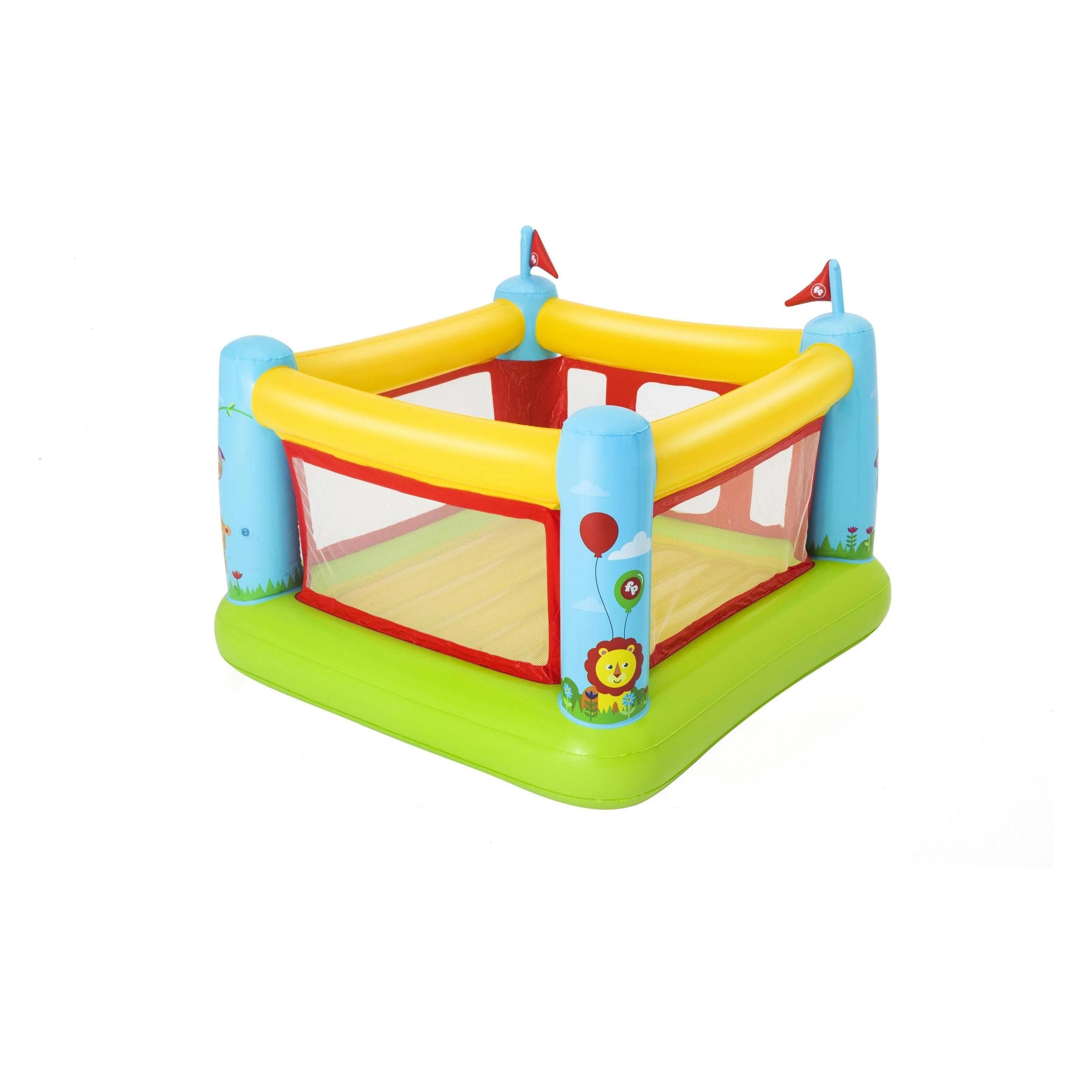 Bestway Fisher-Price Springkasteel- Bouncetastic