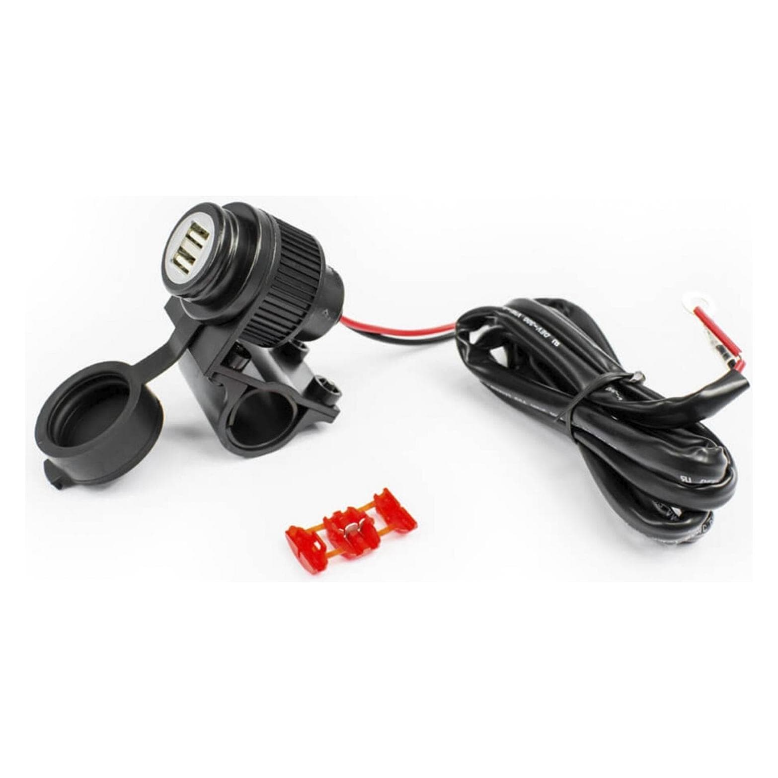 Albrecht USB DuoSocket, Walkietalkie, Zwart