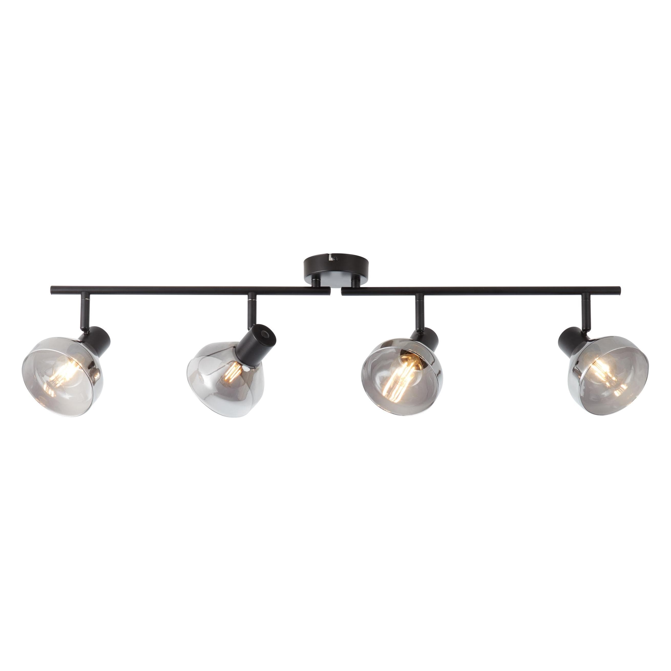 Brilliant, Wandlamp + plafondlamp, Reflecteren (E14)