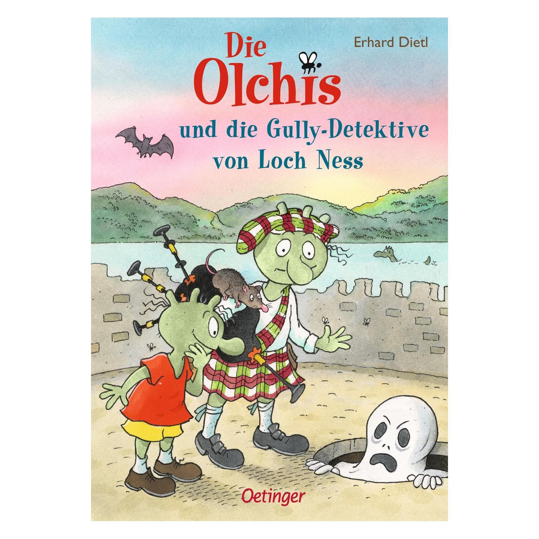 Die Olchis und die Gully-Detektive von Loch Ness, Kinderboeken van Erhard Dietl