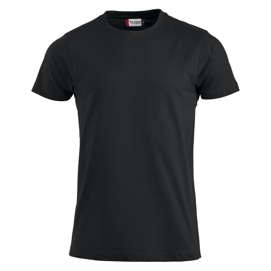 Clique, Mannen, T-shirts, T-shirt, Zwart, (M)