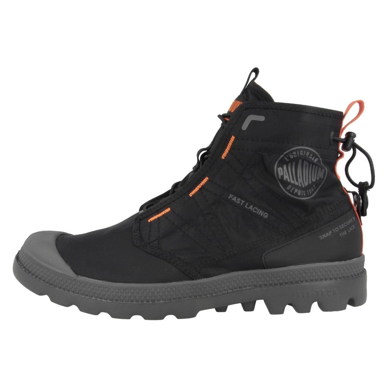 Palladium, Unisex, Laarzen, Pampa Travel Lite - 34801, Zwart, (36)