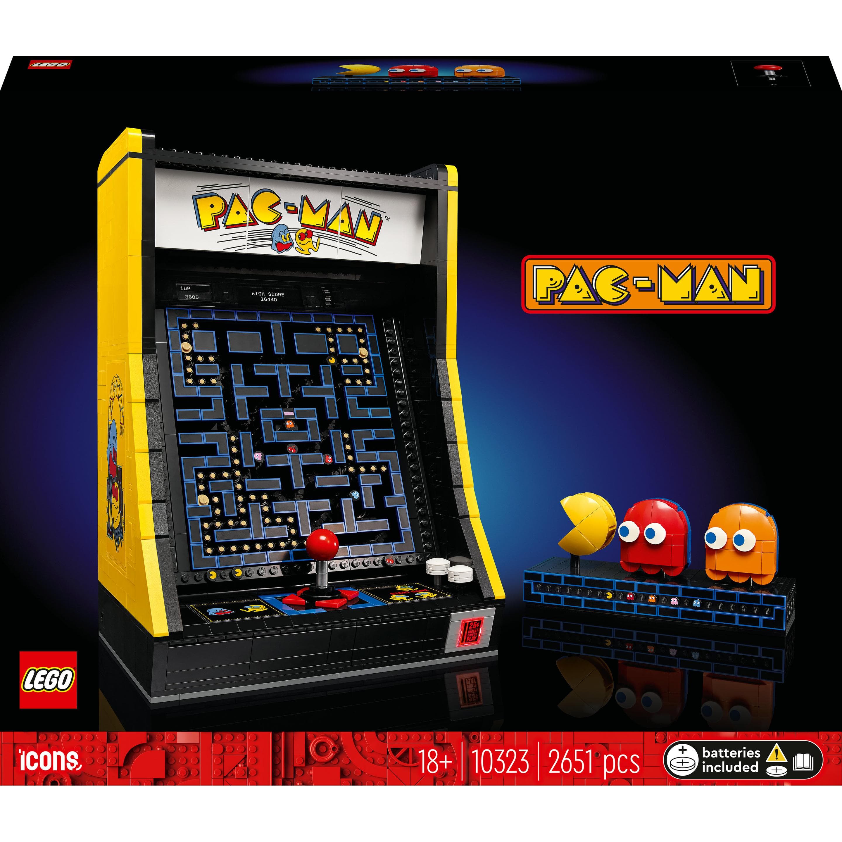 LEGO PAC-MAN Arcade 10323 (10323, LEGO Icons, LEGO Zeldzame Sets)