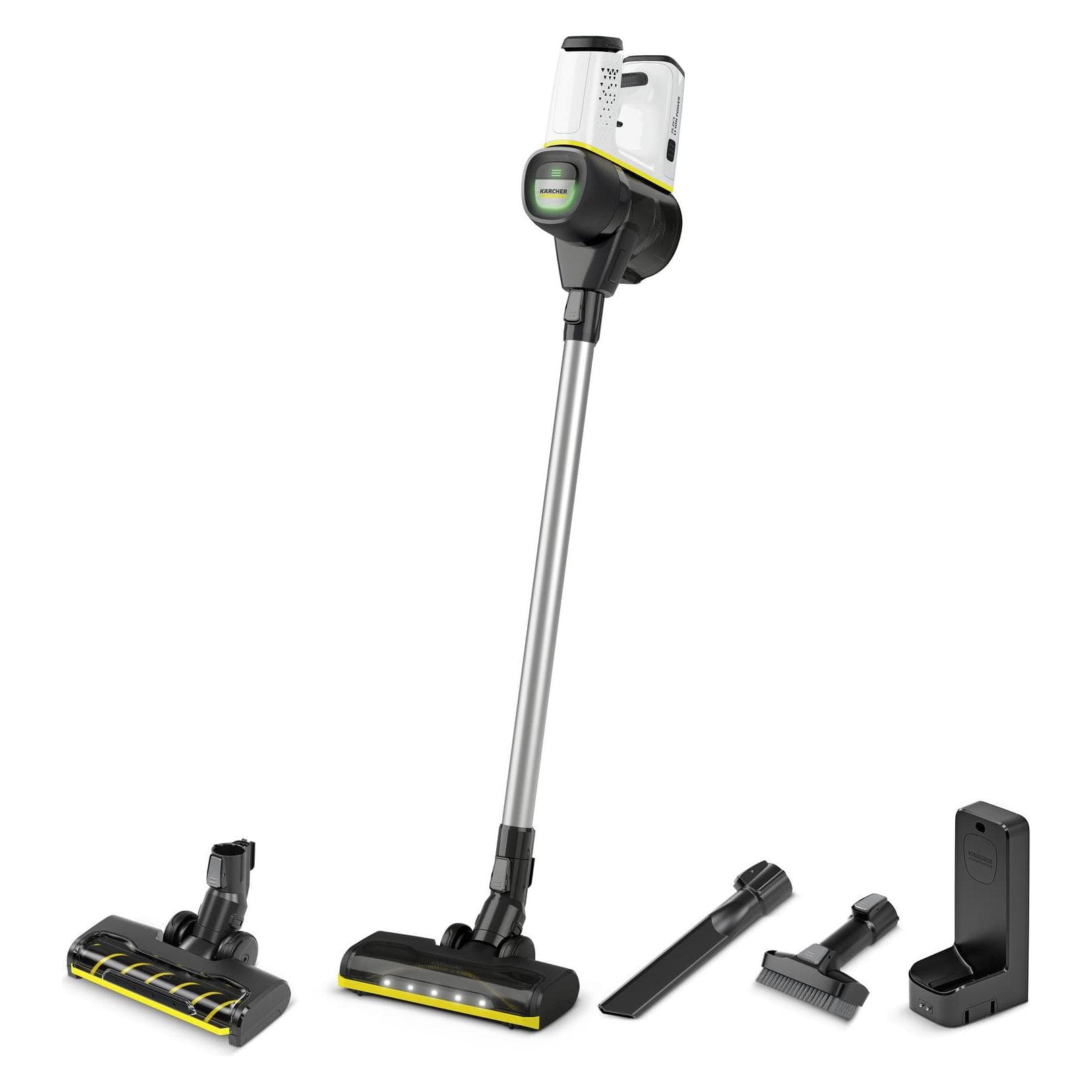 Kärcher Odkurzacz Karcher VC 6 Snoerloos OnsFamilie Duo, Stofzuiger, Zwart, Zilver, Geel, Wit