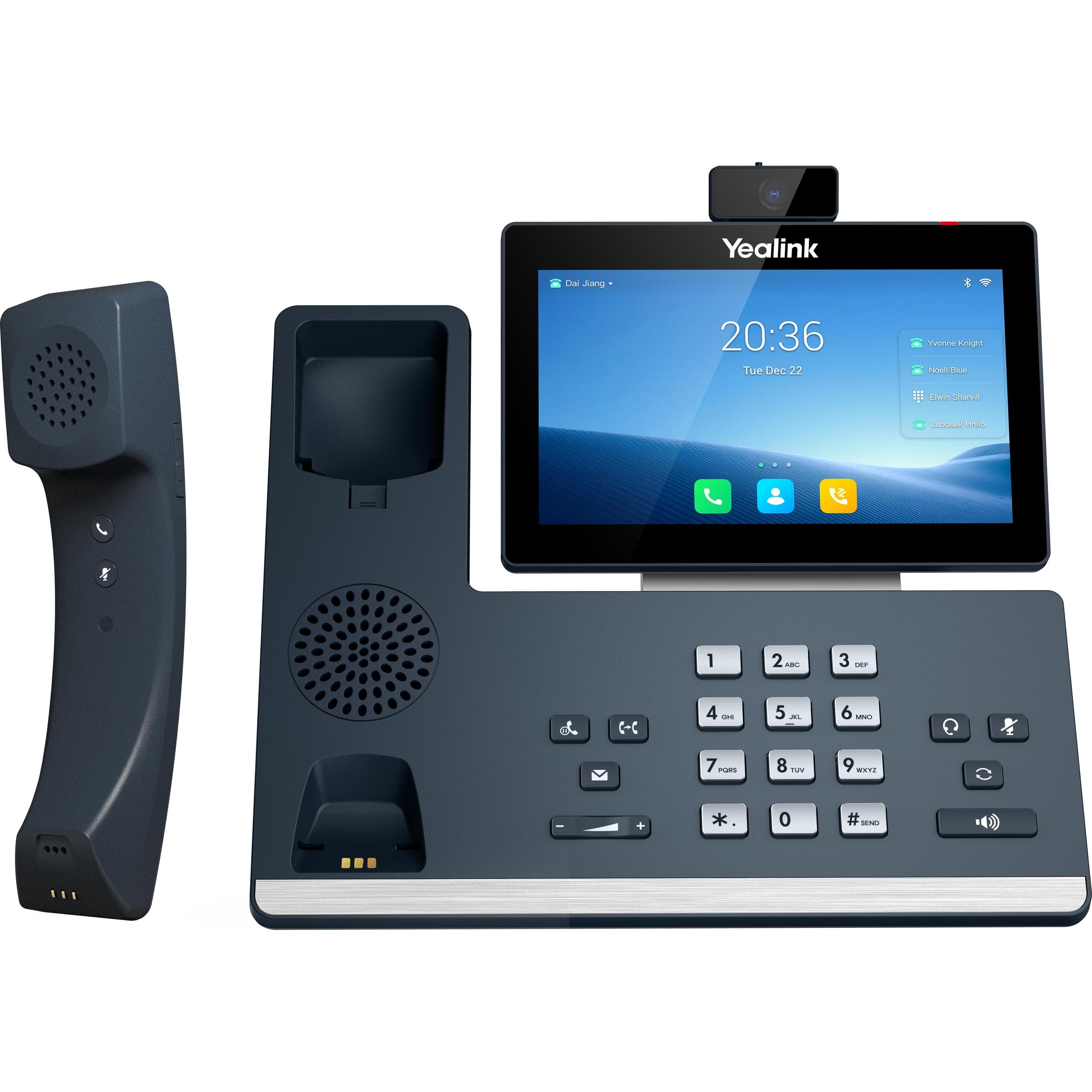 Yealink SIP-T58W Pro, Telefoon, Grijs