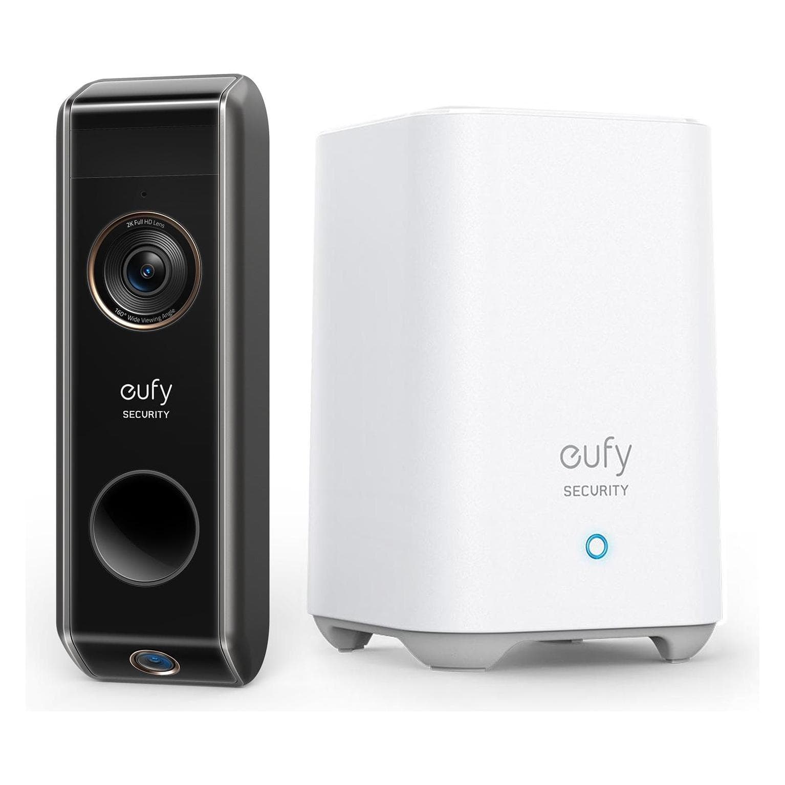 eufy, Bel + deurintercom, Dubbele aanbouw eenheid (Bedraad, Draadloze, WiFi)