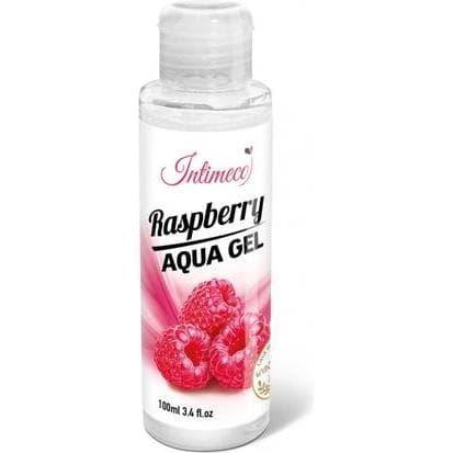 Intimeco, Intieme verzorging, Framboos Aqua Gel Hydraterend Intieme Zones Framboos 100Ml (Intieme gel, 100 ml)