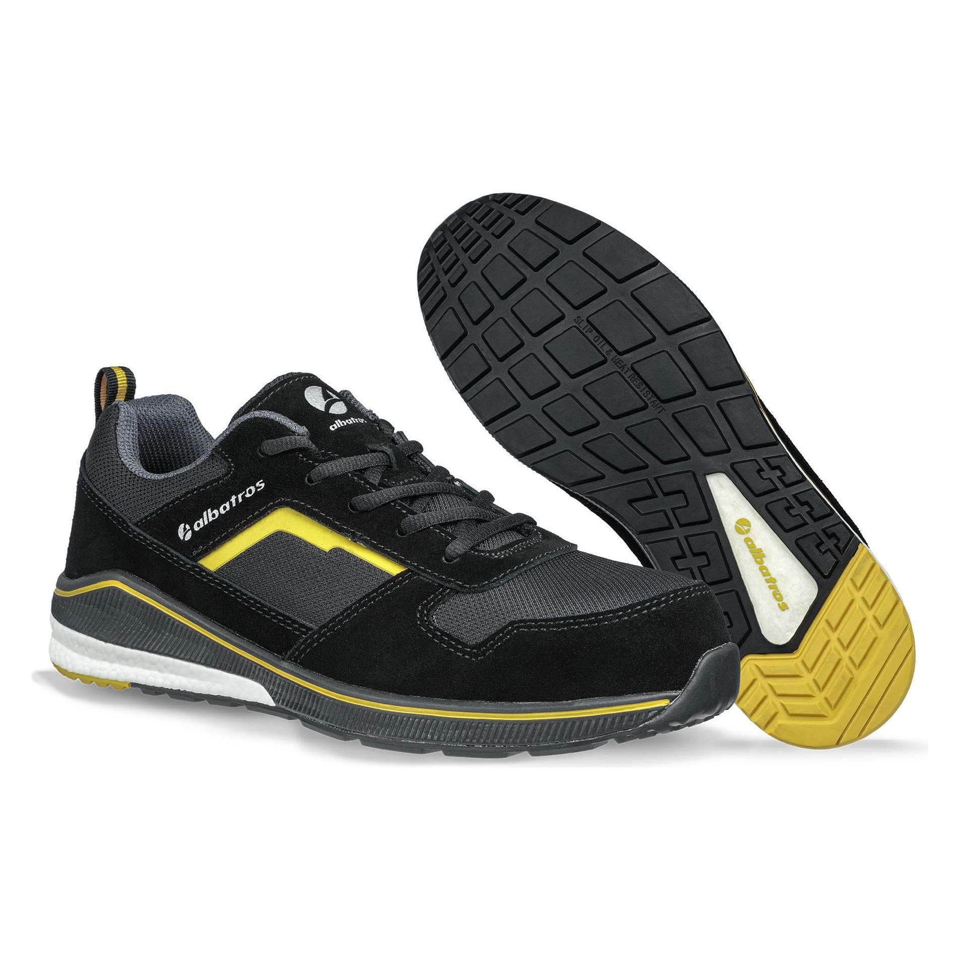Albatros, Werkschoenen, Court zwart laag S3 ESD HRO SRC (S3, 46)