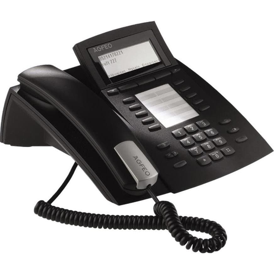 Agfeo ST 42 IP zwart, Telefoon, Zwart