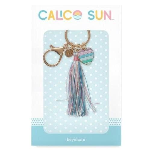 Kolorowe Baloniki, Meisjes, Sleutelhanger, Carrie sleutelhanger Sleutelhanger - Hart, Veelkleurig, Roze, Goud