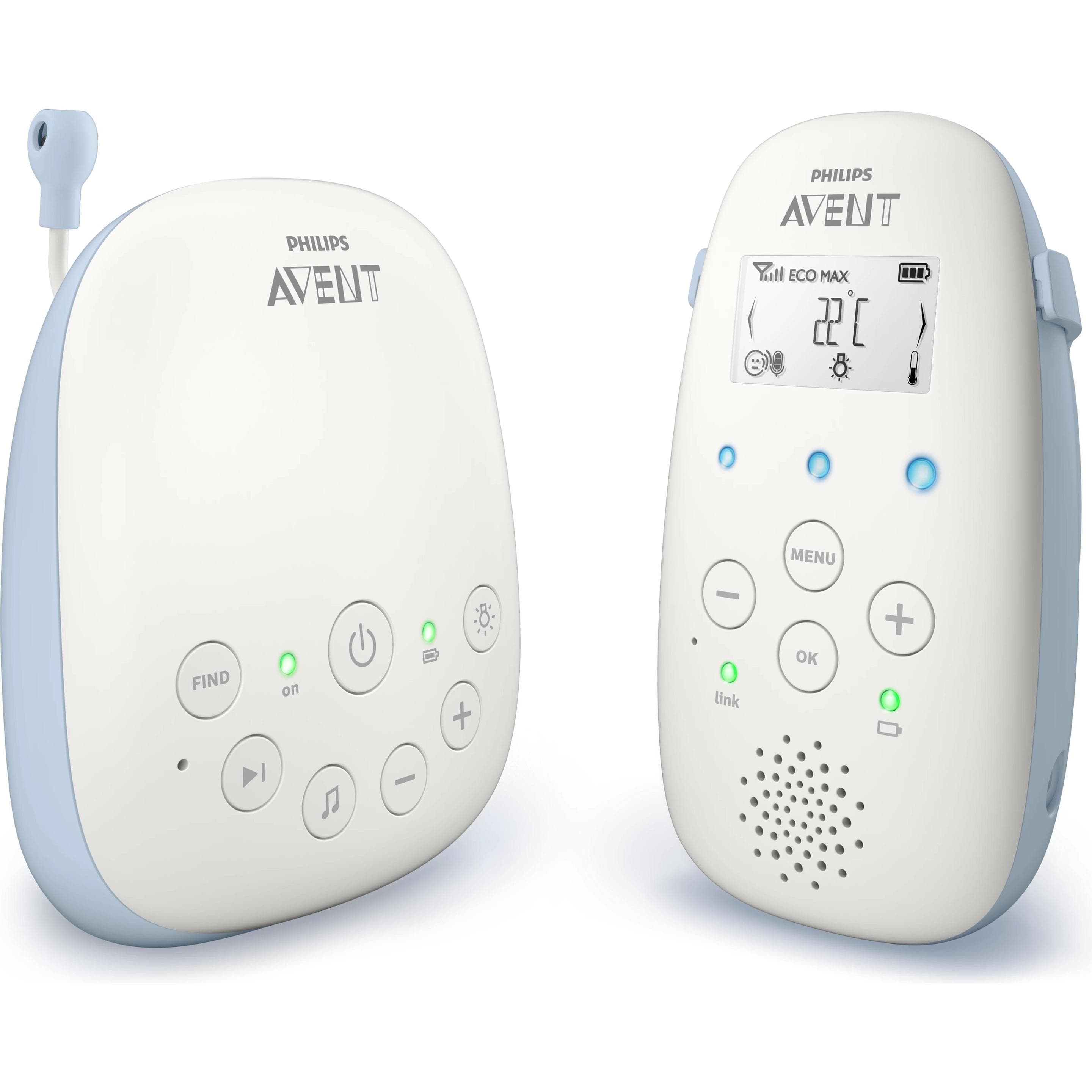 Philips Avent, Babyfoon, Smart Eco (Babyfoon Audio, 330 m)