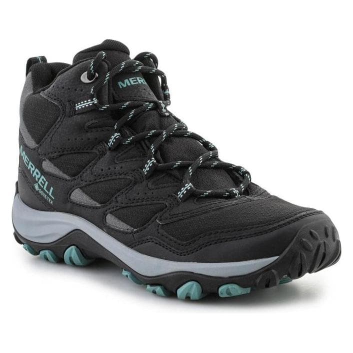 Merrell, Vrouwen, Wandelschoenen, West Rim Sport Mid Gtx (38.5), Zwart