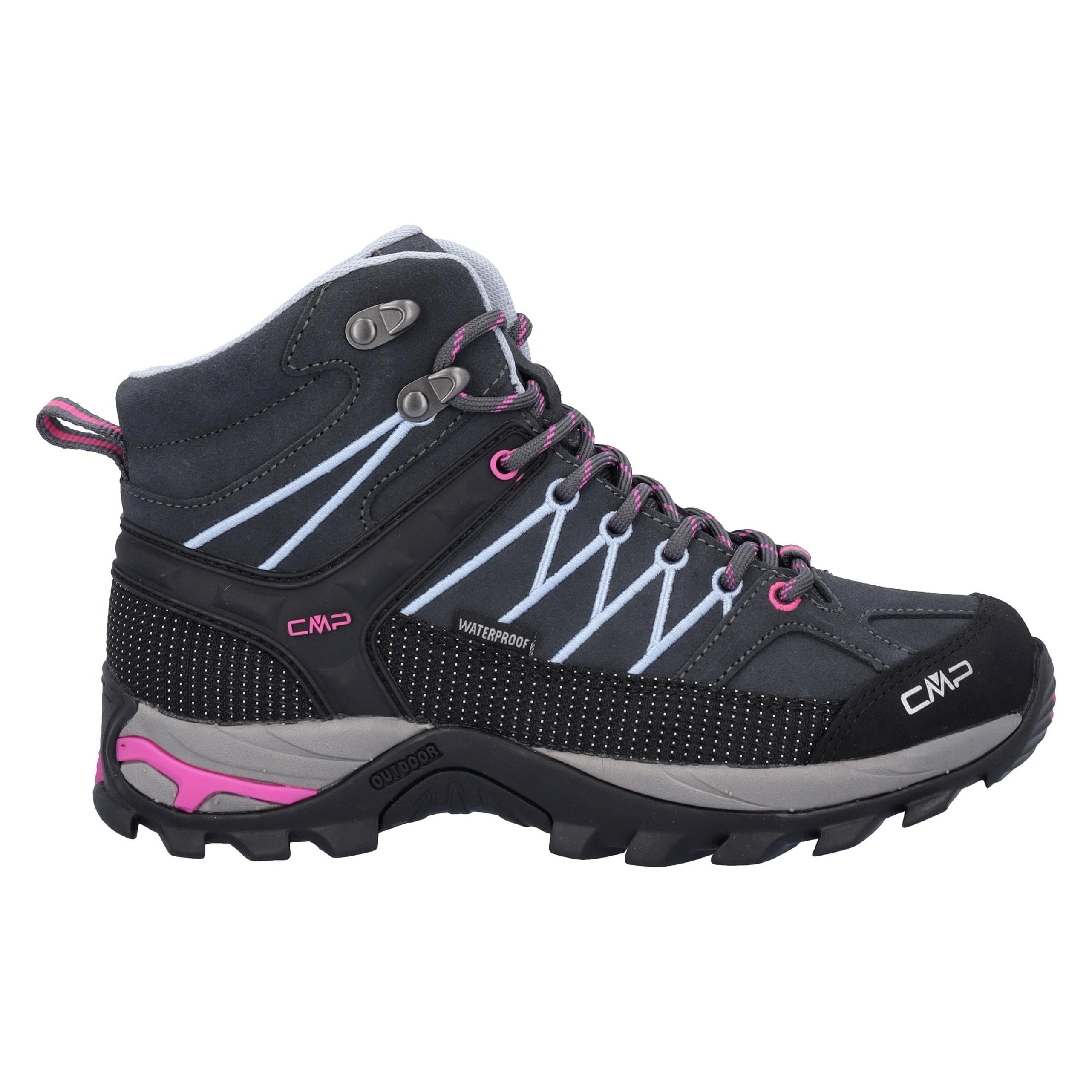 CMP Campagnolo, Vrouwen, Wandelschoenen, Rigel WP (37), Blauw, Zwart, Grijs