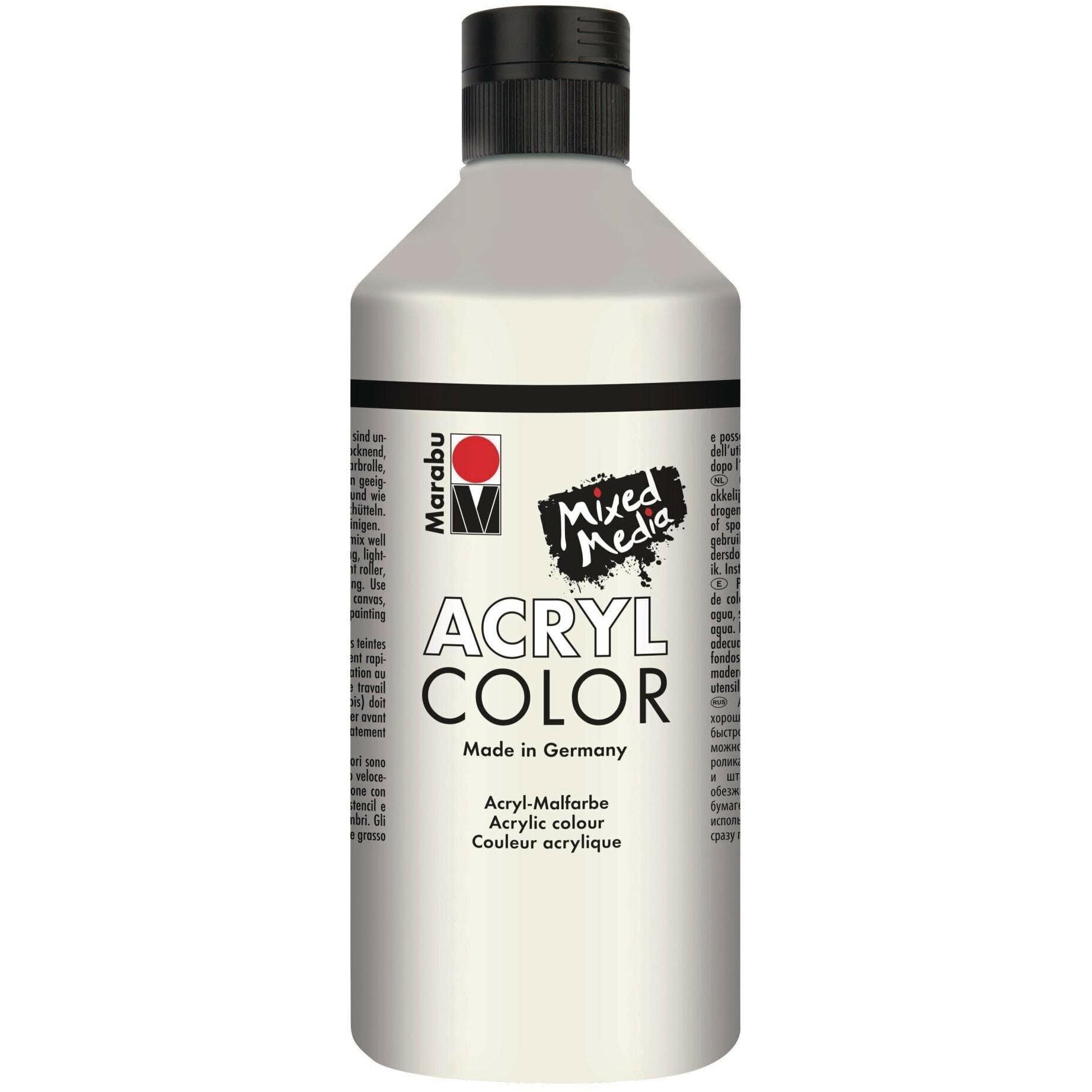 Marabu, Kleuren + verf voor doe-het-zelvers, Acryl Kleur (500 ml)