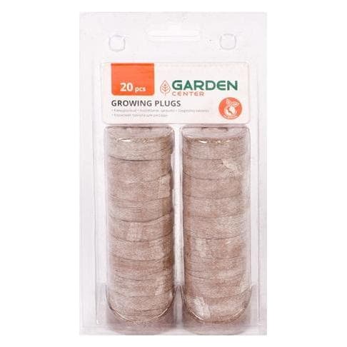 Garden Center, Accessoires voor binnenteelt, 20pcs Coco Coir Plugs