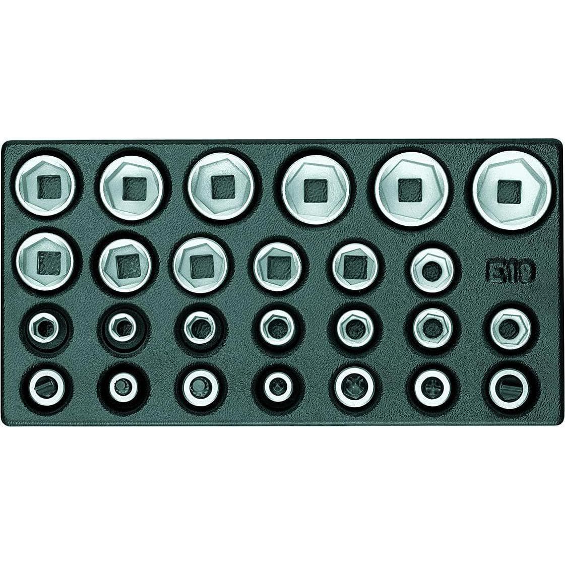 Gedore, Dopsleutel + dopmoer, ES19 IS set contactdozen in ES-module