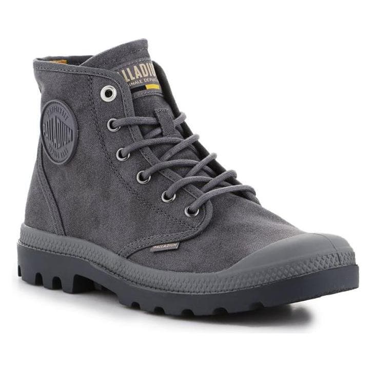 Palladium, Mannen, Laarzen, Pampa Hi Wax - 40226, Grijs, (36)