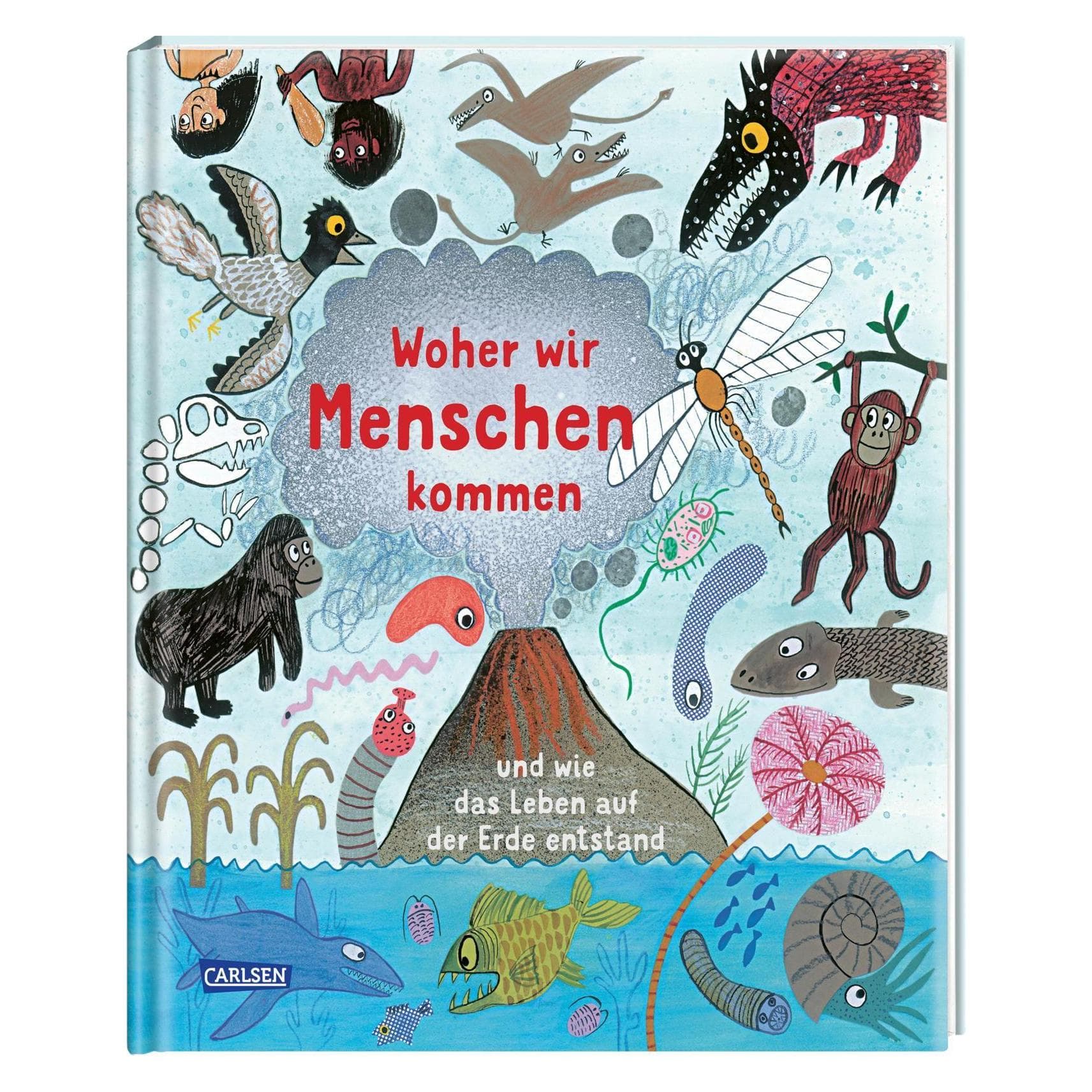 Woher wir Menschen kommen, Kinderboeken van Amy Echtgenoot, Catherine Barr, Steve Williams