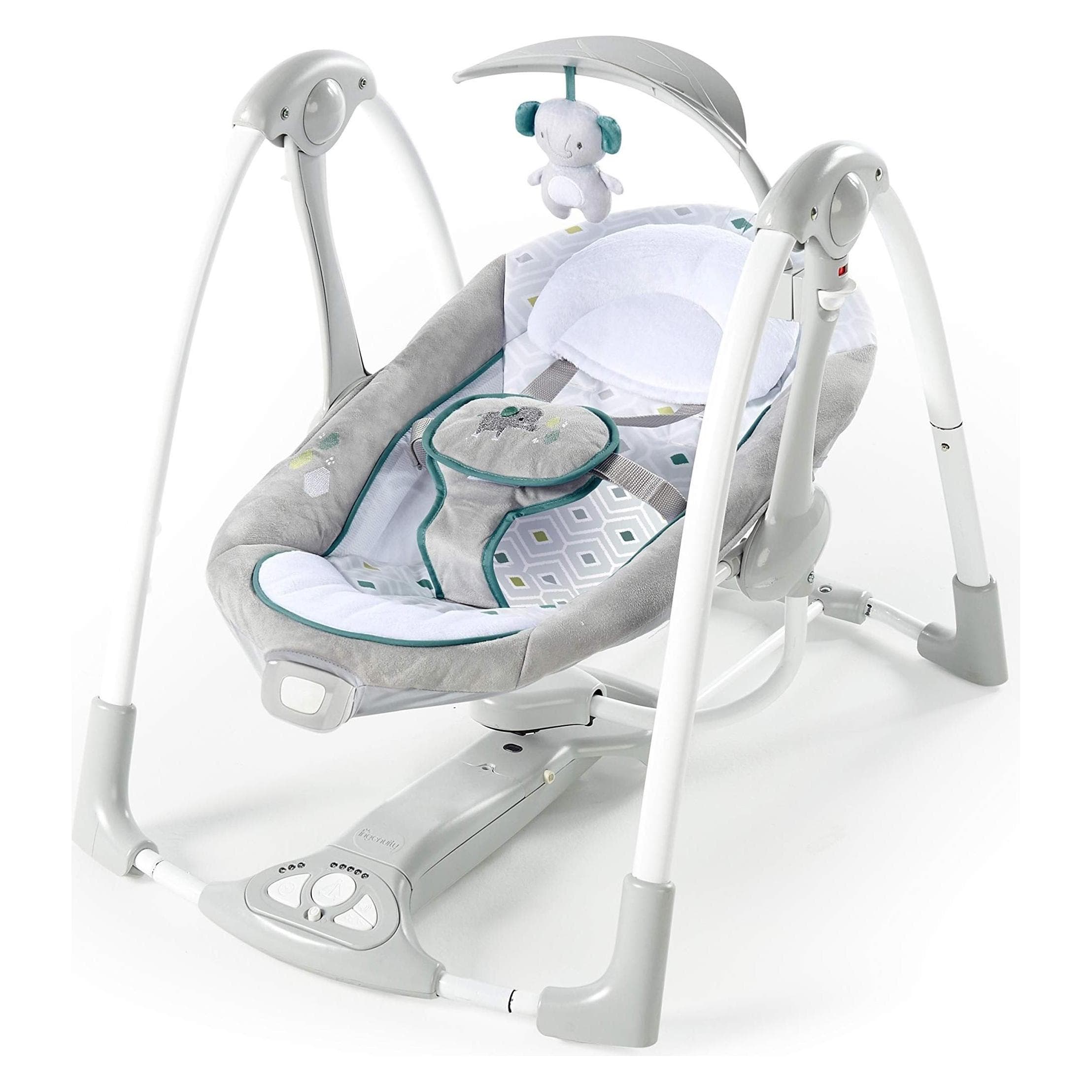 Ingenuity, Baby wipstoeltje, 2 in 1 Opvouwbare & Draagbare Babyschommel