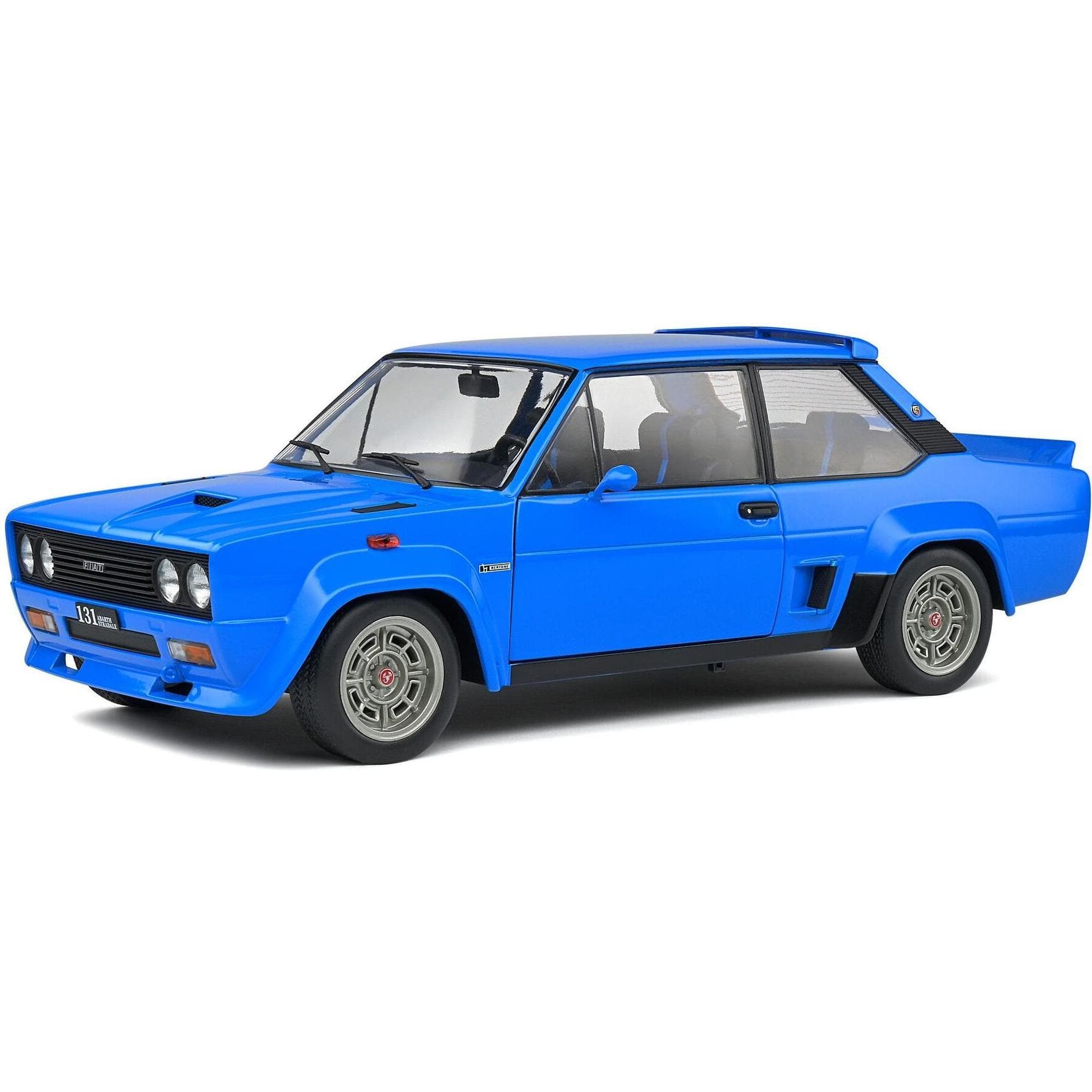 Solido 1:18 Fiat 131 Abarth blauw