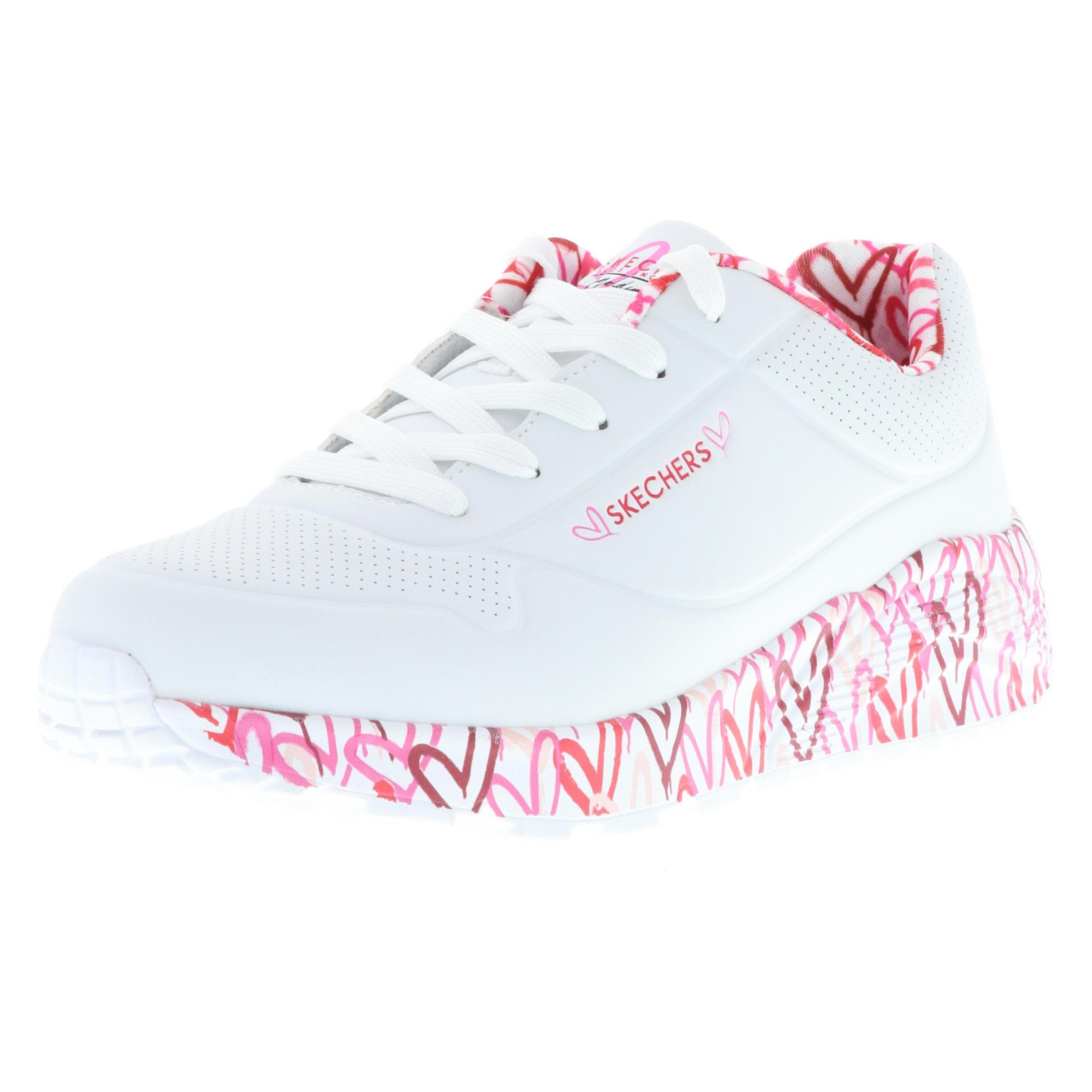 Skechers, Vrouwen, Sneakers, Uno Lite, Wit, (32)